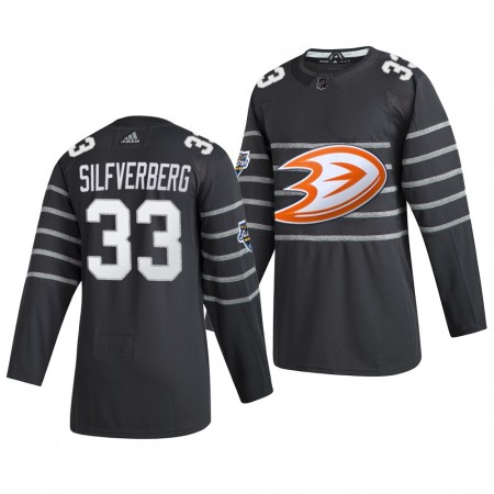 Anaheim Ducks Jakob Silfverberg 33 Grijs Adidas 2020 NHL All-Star Authentic Shirt - Mannen
